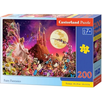 Image 1 of Castorland - Puzzle Fairy Fantasies - 200 piese