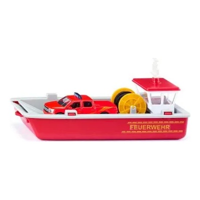SIKU - Пожарна работна лодка с пикап (2117)