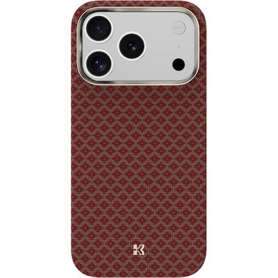 Benks Кевларен кейс с MagSafe за iPhone 17 Pro - Benks ArmorGrid ArmorAir Magnetic Kevlar Metal Frame Case 600D (оранжев) (0069)