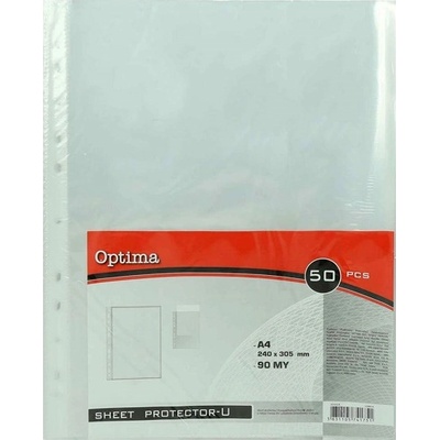 Optima Генотерм optima a/4 90 микрона, прозрачен 50 броя 20103/a (20103/a)