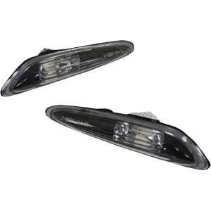  Кристални мигачи bmw e46 (01-05) / Е60 / x3 (04-09) - черни (sb03db)