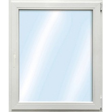 ARON Plastové okno jednokrídlové Basic biele 600 x 1100 mm DIN pravé