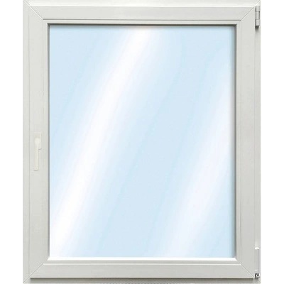 ARON Plastové okno jednokrídlové Basic biele 800 x 1200 mm DIN pravé