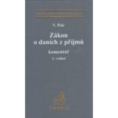 Zákon o daních z příjmů komentář