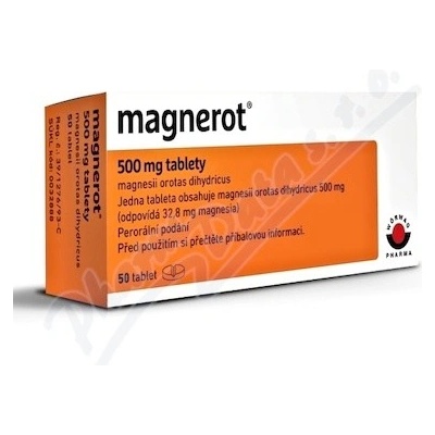 MAGNEROT POR 500MG TBL NOB 50 I