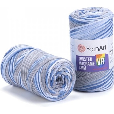 YarnArt Twisted Macrame 3mm rozčesávací VR 916