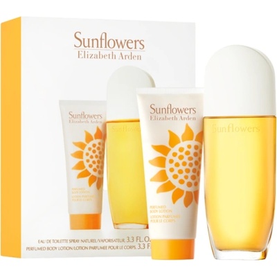 Elizabeth Arden Sunflowers Комплект за жени EDT 100 ml + Лосион за тяло 100 ml