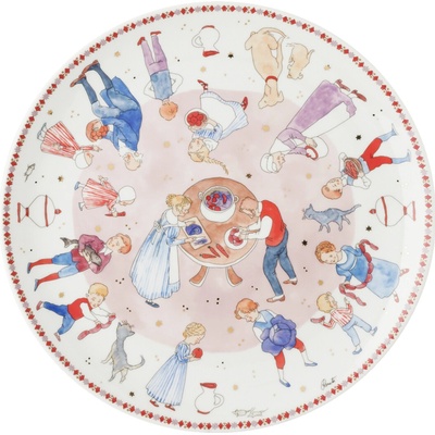 Rosenthal Tanier na pečivo, Vianočná hostina, Ø 28 cm 02471-727522-12784