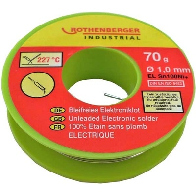 Rothenberger - bezolovnatá elektronická pájka 30g