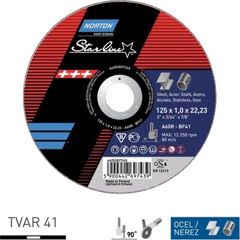 Norton Řezný kotouč 230 x 2,0 x 22,23 mm 66252837248