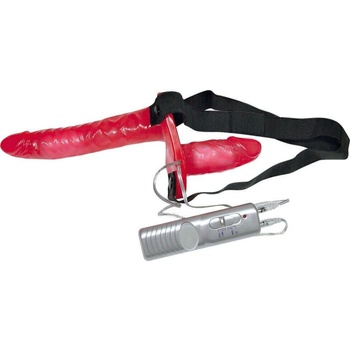 Bad Kitty Vibr. Strap-On Duo