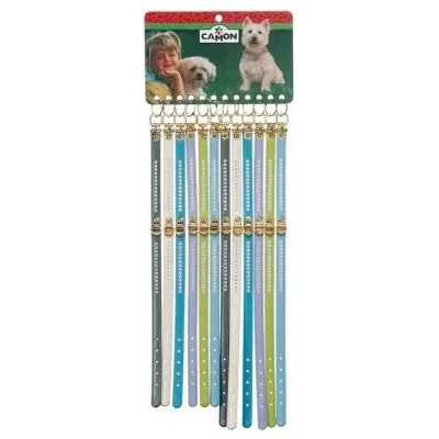 Camon - Регулируем нашийник Strass - различни цветове - 39 см