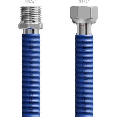 MARROY hadica voda EN10380 rozťahovacia aquaFLEXX R3/4"- G3/4" - 200/400 mm, modrá