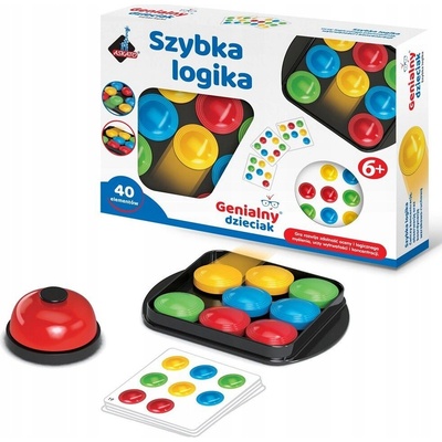 Askato Logická hra Geniany Dítě Rychlá logika