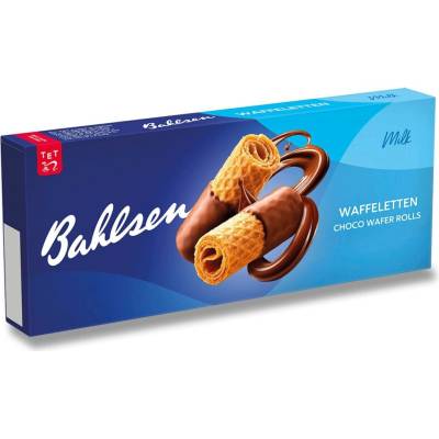 Bahlsen Waffeletten trubičky s mléčnou čokoládou 100 g