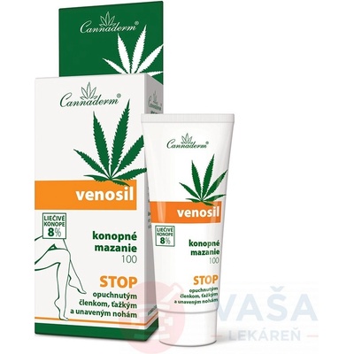 Cannaderm Venosil gel na žíly 100 ml