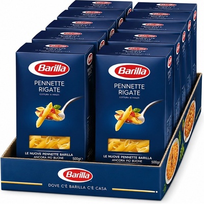Barilla Pennette Rigate No.72 10 x 0,5 kg