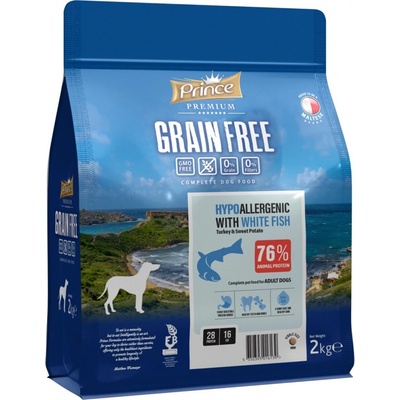 Prince Hypoallergenic With White Fish 2 kg
