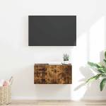 vidaXL TV стенен шкаф 60 x 31 x 29, 5 см Димян дъб Инженерна дървесина (892199)