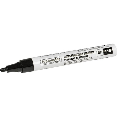 Topmaster Маркер перманентен, черен/жълт, Topmaster, 24 бр (549923)
