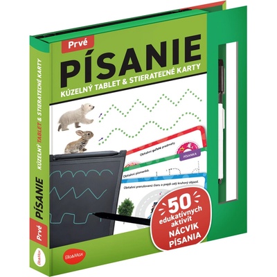 Kúzelný tablet & stierateľné karty – Prvé PÍSANIE