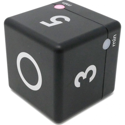 TFA 38.2040.01- Digitální časovač CUBE - černý