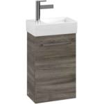 Villeroy & Boch Avento - Шкаф за мивка, 34x51x20 см, 1 врата, каменен дъб A87600RK (A87600RK)