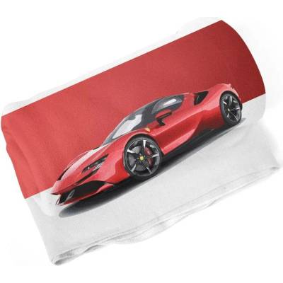 Sablio Deka Ferrari na červenobílé 150x120