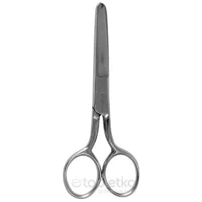 Surgicrafts NOŽNIČKY DO LEKÁRNIČKY tupé 11 cm 1 ks