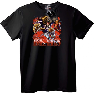 NOONEBRAND Тениска на Bears футбол - 6XL, Black