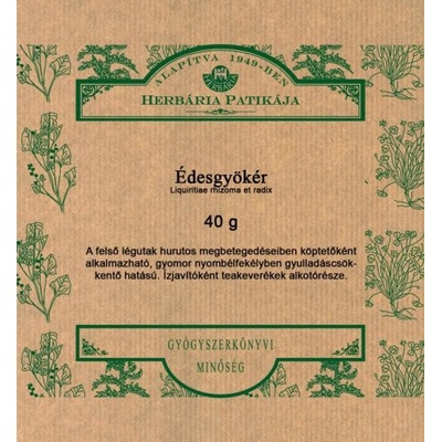 Herbária čaj Sladké drievko koreň 40 g