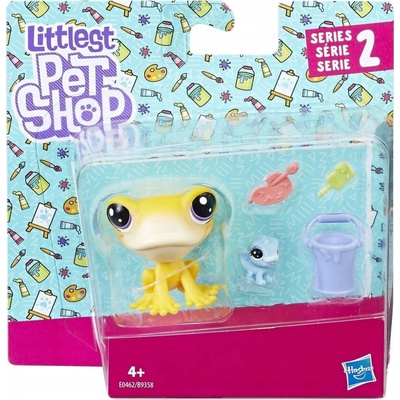 TM Toys Littlest Pet Shop Maminka s miminkem a doplňky Iggy Frogstein a Mitzi McLizard
