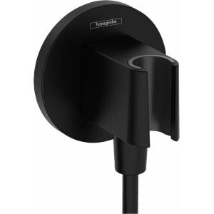 Hansgrohe Fixfit S душ конектор с матово черен държач за круши (26888670)