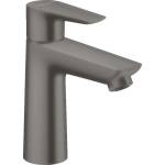 Hansgrohe Смесител за умивалник Hansgrohe Talis E 110 с черен изскачащ вентил - матиран хром (71710340)