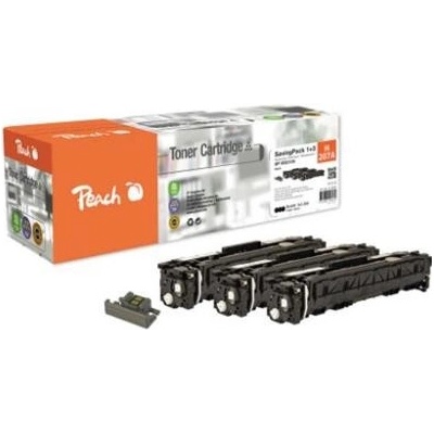 Peach HP 207A, černá, CombiPack, Modul 1+3 | 112429