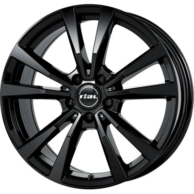 Alu kola RIAL M12X, 20x9 5x112 ET33, černá lesklá
