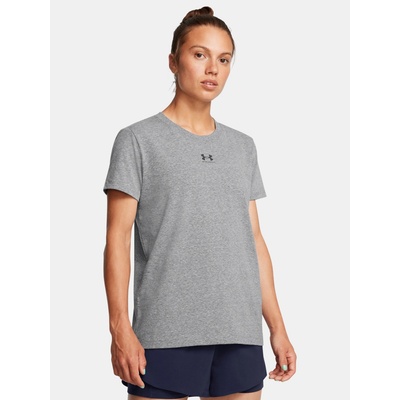 Under Armour Rival Core SS 1383648 025 Šedá