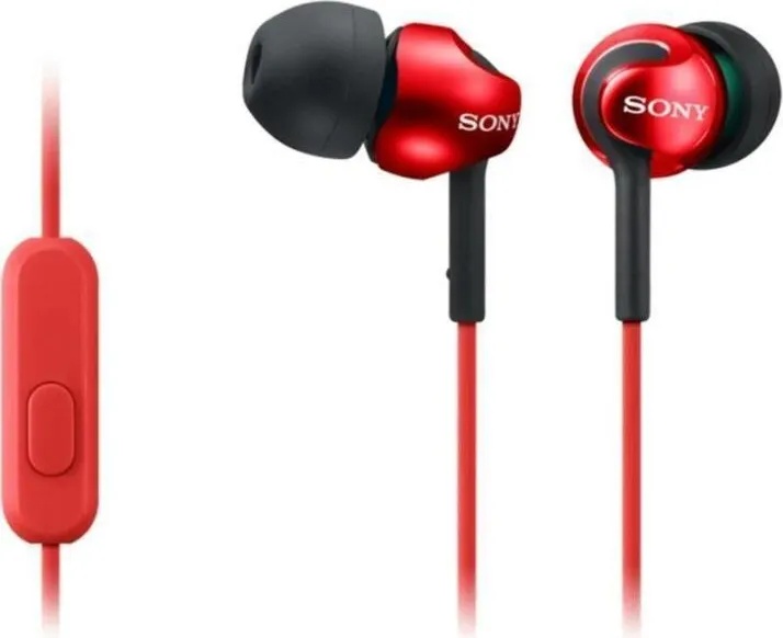 Sony MDR-EX110AP with microphone red (MDREX110APR.CE7)