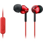 Sony MDR-EX110AP with microphone red (MDREX110APR.CE7) Слушалки