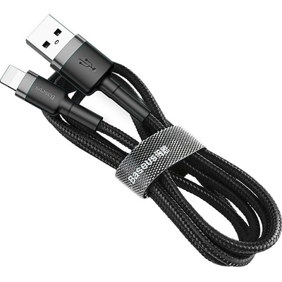 Baseus Cafule nabíjací / dátový kábel USB na Lightning 2, 4A 3m, zlatá-čierna