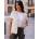 Threadbare Елек Threadbare Women's Lightweight Padded Gilet - Ecru