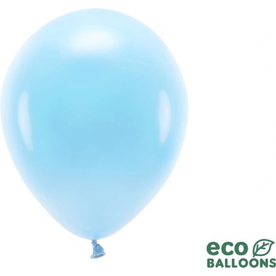 Latexové balóniky pastelové Eco světlo modré 30cm