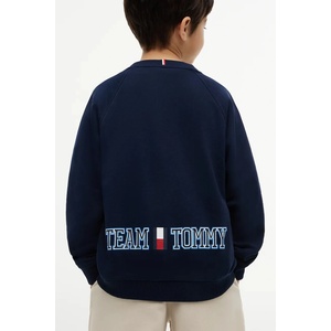 Tommy Hilfiger суичър за деца от памук (KB0KB10509.128.176.9BY2) - answear - 113,42 лв