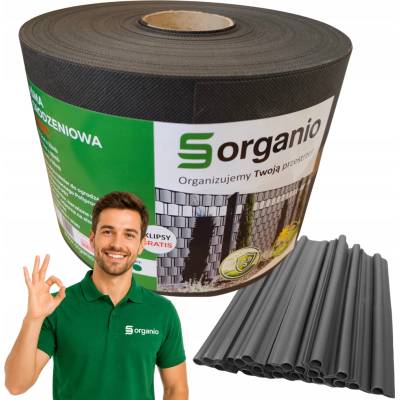 Stínící panelové pásy 19,3 cm x 98 m 150 g/m² s klipy