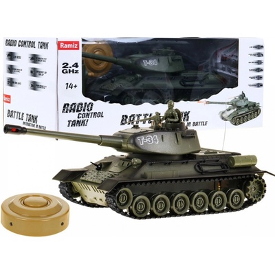 Ramiz RC tank T-34 1:28 RTR zelená