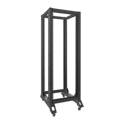 Lanberg Комуникационен шкаф, Lanberg open rack 32U 600x800, black (OR01-6832-B)