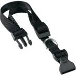 Ferplast Club Collar - Регулируем нашийник за кучета с пластмасова катарама, 30-44 см. / 15мм. - черен
