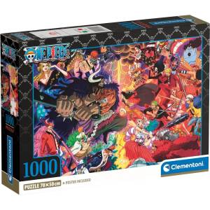 Clementoni Пъзел Clementoni от 1000 части - One Piece (39922)