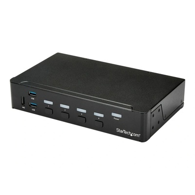 StarTech StarTech. com SV431HDU3A2 KVM превключвател Монтаж в сървърен шкаф Черен (SV431HDU3A2)