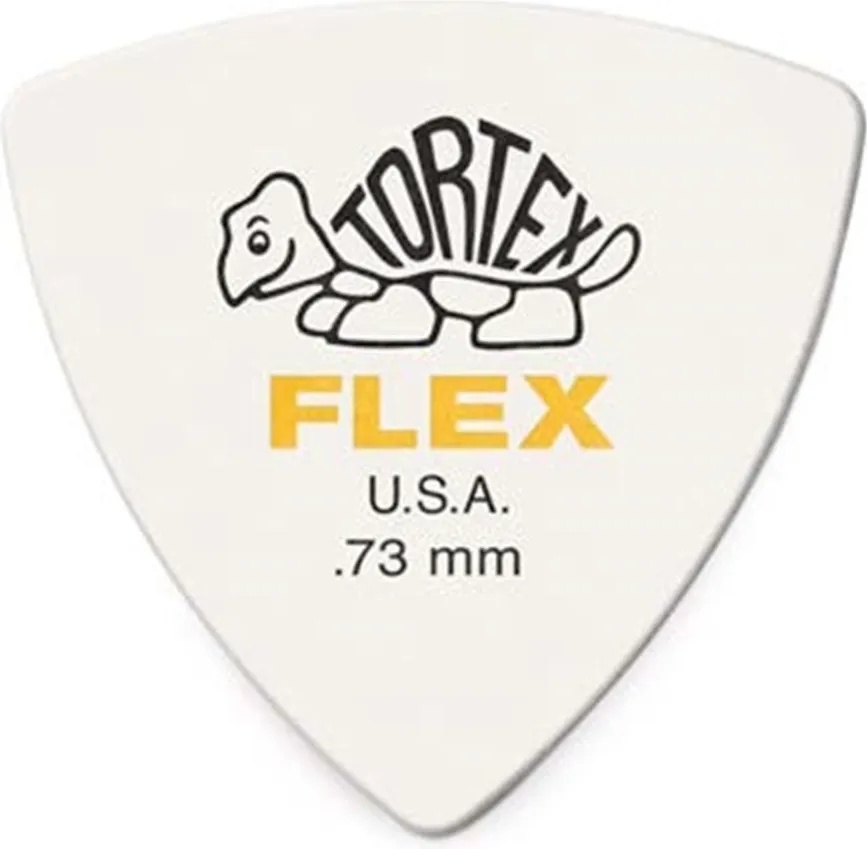 Dunlop 456R 0.73 Tortex Flex Triangle Перце за китара (456R073)